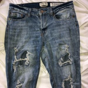 Distressed Jeans